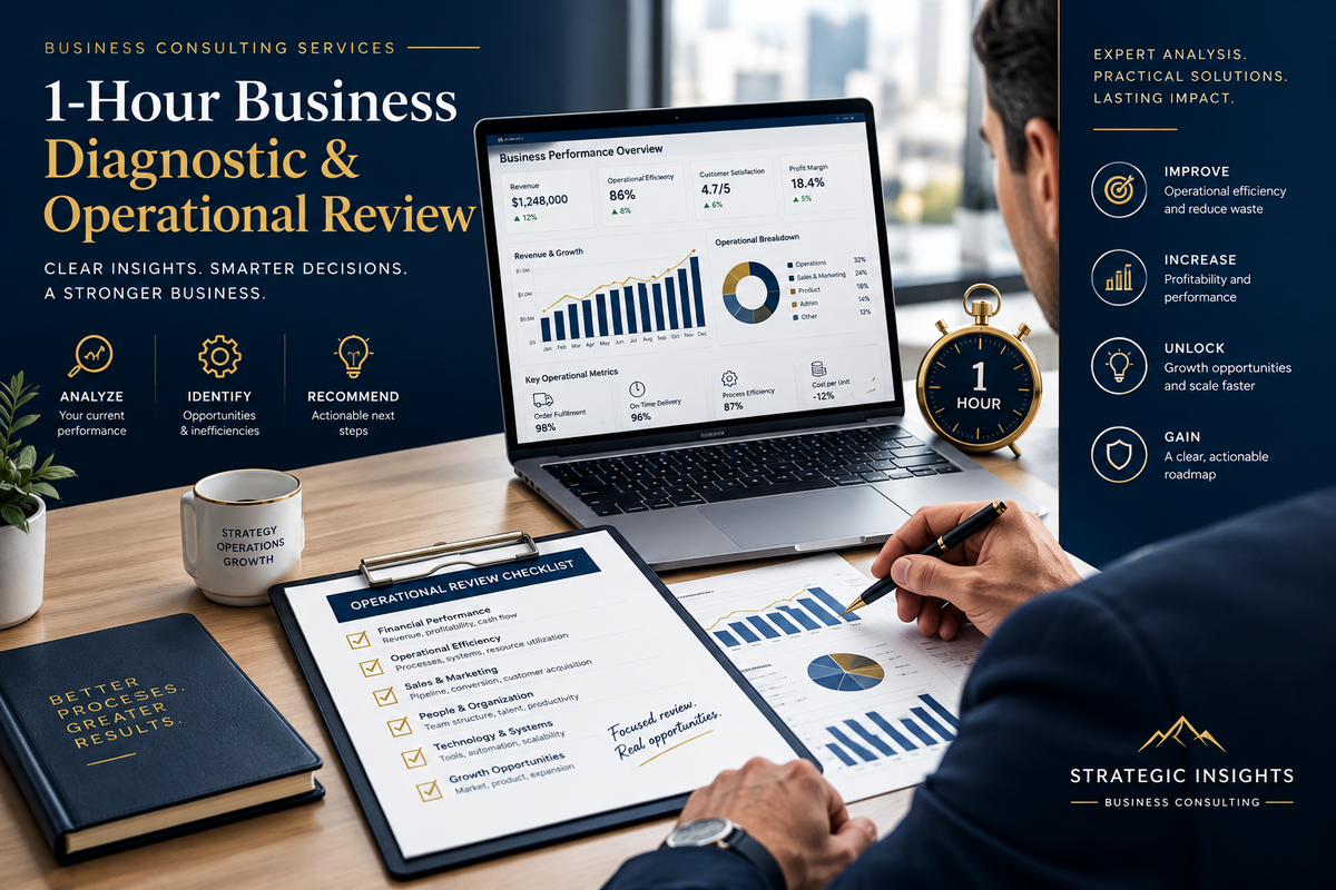 1-Hour Business Diagnostic & Operational Review